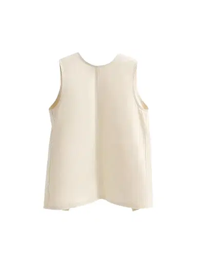 Proenza Schouler Women's Nerina Cotton Drill Top - Marzipan - Size 12 | Thumbnail 1 Proenza Schouler Women's Nerina Cotton Drill Top - Marzipan - Size 12 | Thumbnail 1