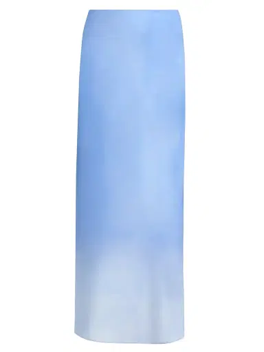 Significant Other Women's Sian Ombré Satin Maxi Skirt - Cornflower Mist - Size 12 | Thumbnail 1 Significant Other Women's Sian Ombré Satin Maxi Skirt - Cornflower Mist - Size 12 | Thumbnail 1