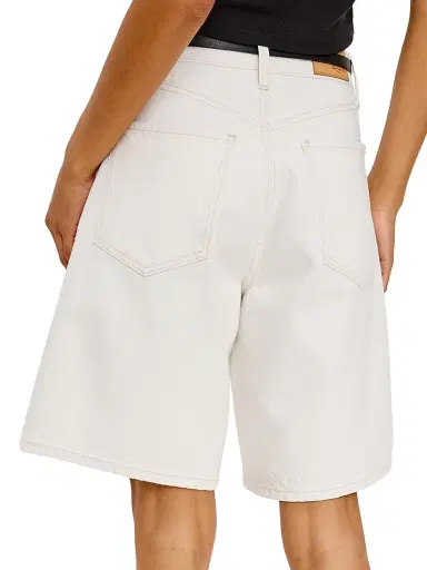 RAILS Women's Agoura Relaxed Denim Shorts - Ecru | Thumbnail 4 RAILS Women's Agoura Relaxed Denim Shorts - Ecru | Thumbnail 4
