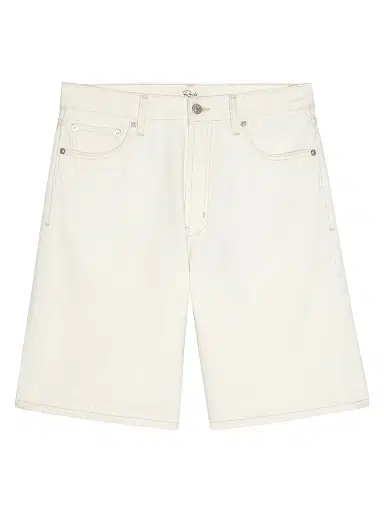 RAILS Women's Agoura Relaxed Denim Shorts - Ecru | Thumbnail 1 RAILS Women's Agoura Relaxed Denim Shorts - Ecru | Thumbnail 1