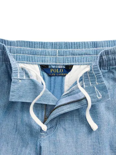 Polo Ralph Lauren Little Boy's & Boy's Chambray Flat Front Shorts - Chambray | Thumbnail 7 Polo Ralph Lauren Little Boy's & Boy's Chambray Flat Front Shorts - Chambray | Thumbnail 7