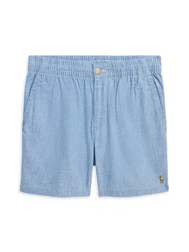 Polo Ralph Lauren Little Boy's & Boy's Chambray Flat Front Shorts - Chambray | Thumbnail 1 Polo Ralph Lauren Little Boy's & Boy's Chambray Flat Front Shorts - Chambray | Thumbnail 1