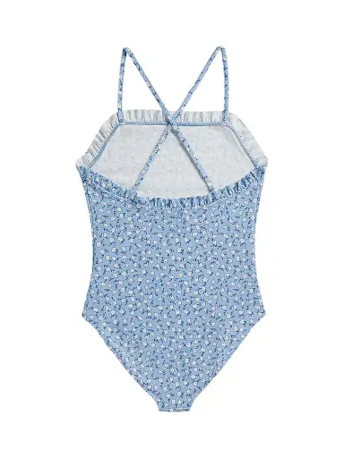 Polo Ralph Lauren Little Girl's & Girl's Floral Ruffle-Trim One-Piece Swimsuit - Georgeana Floral | Thumbnail 2 Polo Ralph Lauren Little Girl's & Girl's Floral Ruffle-Trim One-Piece Swimsuit - Georgeana Floral | Thumbnail 2