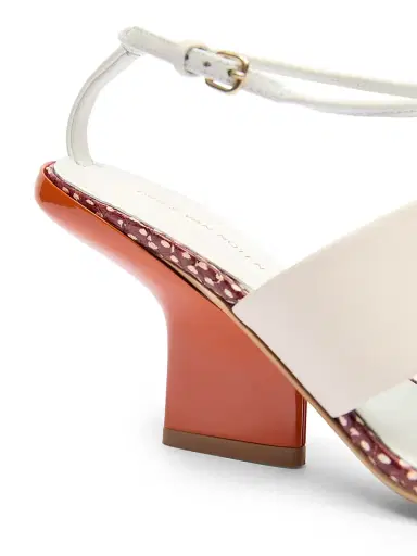 Dries Van Noten Women's Contrast Wedge Heel Leather Sandals | Thumbnail 7 Dries Van Noten Women's Contrast Wedge Heel Leather Sandals | Thumbnail 7