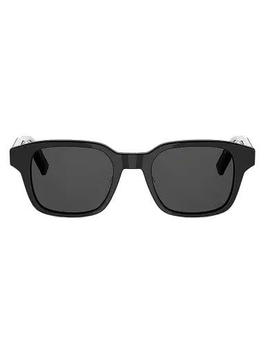 Dior Men's DioRibbon R1I 48MM Square Sunglasses - Black Smoke | Thumbnail 2 Dior Men's DioRibbon R1I 48MM Square Sunglasses - Black Smoke | Thumbnail 2