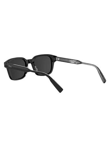 Dior Men's DioRibbon R1I 48MM Square Sunglasses - Black Smoke | Thumbnail 4 Dior Men's DioRibbon R1I 48MM Square Sunglasses - Black Smoke | Thumbnail 4