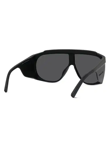 Vuarnet Men's Outdoor-Altitude 68MM Shield Sunglasses - Matte Black Blue Mirror | Thumbnail 6 Vuarnet Men's Outdoor-Altitude 68MM Shield Sunglasses - Matte Black Blue Mirror | Thumbnail 6