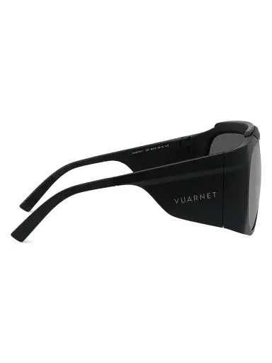 Vuarnet Men's Outdoor-Altitude 68MM Shield Sunglasses - Matte Black Blue Mirror | Thumbnail 7 Vuarnet Men's Outdoor-Altitude 68MM Shield Sunglasses - Matte Black Blue Mirror | Thumbnail 7