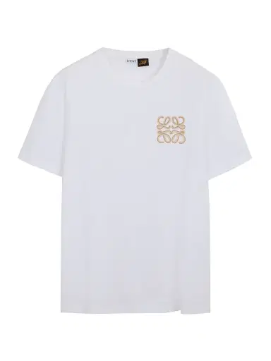 LOEWE Men's x Paula's Ibiza Relaxed-Fit Crewneck T-Shirt - White | Thumbnail 1 LOEWE Men's x Paula's Ibiza Relaxed-Fit Crewneck T-Shirt - White | Thumbnail 1