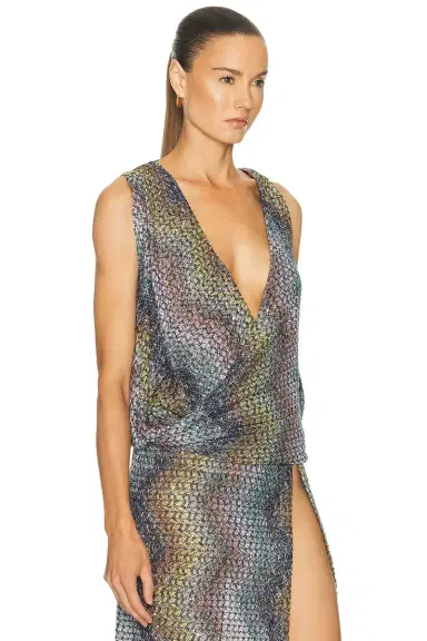 Missoni Short Sleeve Top | Thumbnail 2 Missoni Short Sleeve Top | Thumbnail 2