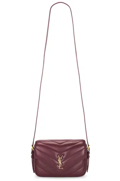 Saint Laurent Loulou Cassandre Toy Crossbody Bag | Thumbnail 1 Saint Laurent Loulou Cassandre Toy Crossbody Bag | Thumbnail 1
