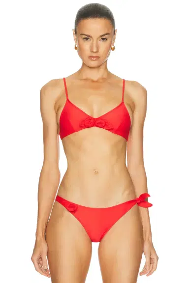 Coperni Flower Bikini Top | Thumbnail 1 Coperni Flower Bikini Top | Thumbnail 1