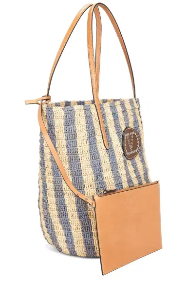 Valentino Garavani Crochet Raffia VLogo Signature Bucket Bag | Thumbnail 3 Valentino Garavani Crochet Raffia VLogo Signature Bucket Bag | Thumbnail 3