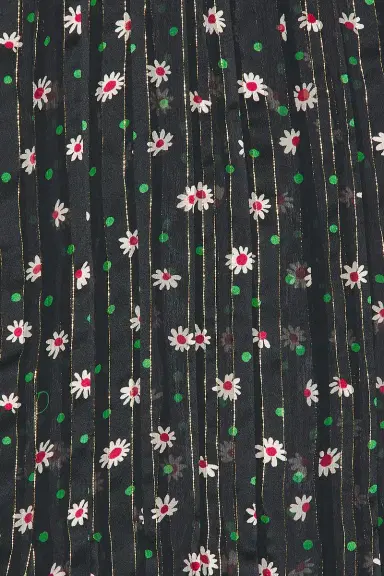 Valentino Embroidered Apres L'Hiver Midi Dress | Thumbnail 4 Valentino Embroidered Apres L'Hiver Midi Dress | Thumbnail 4