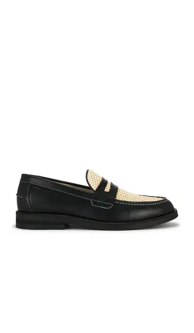 Duke + Dexter Duke + Dexter Wilde Rattan Penny Loafer | Thumbnail 6 Duke + Dexter Duke + Dexter Wilde Rattan Penny Loafer | Thumbnail 6