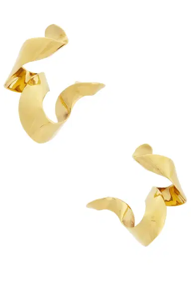 Dries Van Noten Brass Earrings | Thumbnail 3 Dries Van Noten Brass Earrings | Thumbnail 3