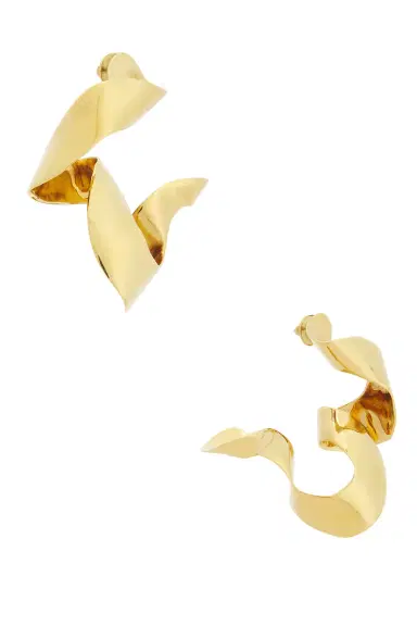 Dries Van Noten Brass Earrings | Thumbnail 1 Dries Van Noten Brass Earrings | Thumbnail 1