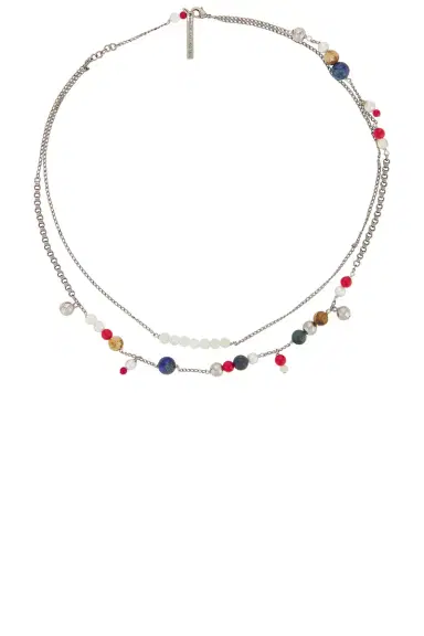 Dries Van Noten Freshwater Pearl Semiprecious Natural Stones Necklace | Thumbnail 1 Dries Van Noten Freshwater Pearl Semiprecious Natural Stones Necklace | Thumbnail 1