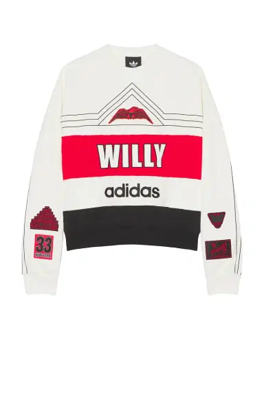 adidas Originals x Willy Chavarria NY Ball Sweatshirt | Thumbnail 6 adidas Originals x Willy Chavarria NY Ball Sweatshirt | Thumbnail 6