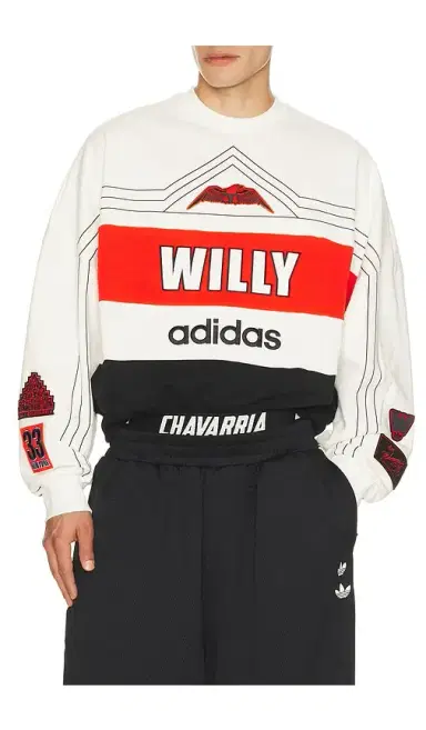 adidas Originals x Willy Chavarria NY Ball Sweatshirt | Thumbnail 8 adidas Originals x Willy Chavarria NY Ball Sweatshirt | Thumbnail 8