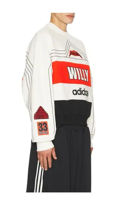 adidas Originals x Willy Chavarria NY Ball Sweatshirt | Thumbnail 9 adidas Originals x Willy Chavarria NY Ball Sweatshirt | Thumbnail 9