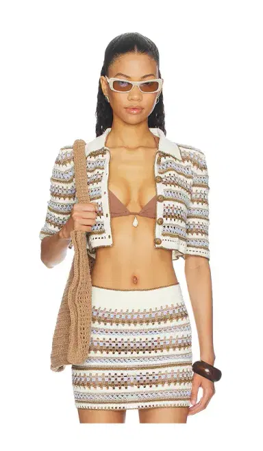My Beachy Side Celia Hand Crocheted Cardigan | Thumbnail 2 My Beachy Side Celia Hand Crocheted Cardigan | Thumbnail 2