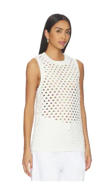ALIGNE Jeanie Crochet Knitted Vest | Thumbnail 2 ALIGNE Jeanie Crochet Knitted Vest | Thumbnail 2