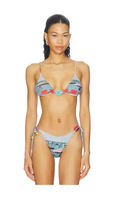 Yellow The Label x REVOLVE Sade Charm Bikini Top | Thumbnail 1 Yellow The Label x REVOLVE Sade Charm Bikini Top | Thumbnail 1