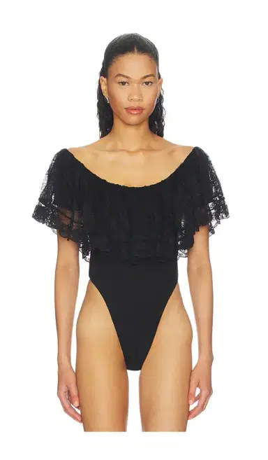 Ronny Kobo Rosette Bodysuit | Thumbnail 2 Ronny Kobo Rosette Bodysuit | Thumbnail 2