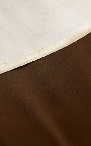 BEVZA Exclusive Double-Layer Satin Maxi Skirt | Thumbnail 5 BEVZA Exclusive Double-Layer Satin Maxi Skirt | Thumbnail 5