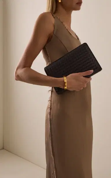 Bottega Veneta Agenda Intrecciato Leather Clutch | Thumbnail 2 Bottega Veneta Agenda Intrecciato Leather Clutch | Thumbnail 2