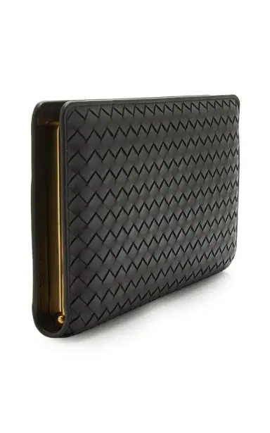 Bottega Veneta Agenda Intrecciato Leather Clutch | Thumbnail 3 Bottega Veneta Agenda Intrecciato Leather Clutch | Thumbnail 3
