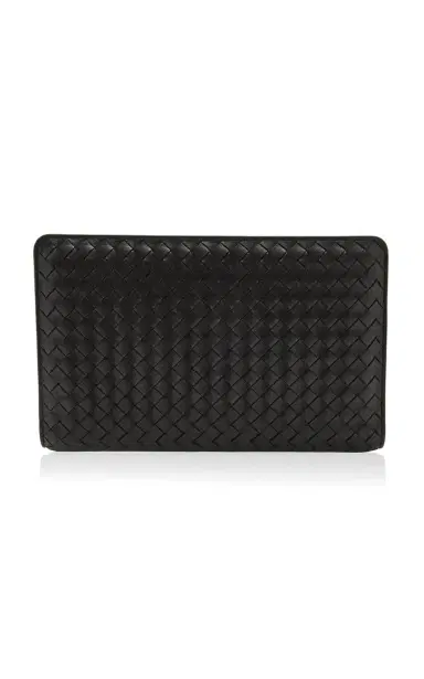 Bottega Veneta Agenda Intrecciato Leather Clutch | Thumbnail 4 Bottega Veneta Agenda Intrecciato Leather Clutch | Thumbnail 4