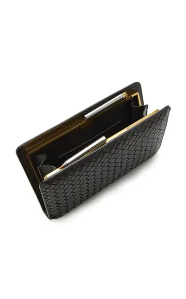 Bottega Veneta Agenda Intrecciato Leather Clutch | Thumbnail 5 Bottega Veneta Agenda Intrecciato Leather Clutch | Thumbnail 5