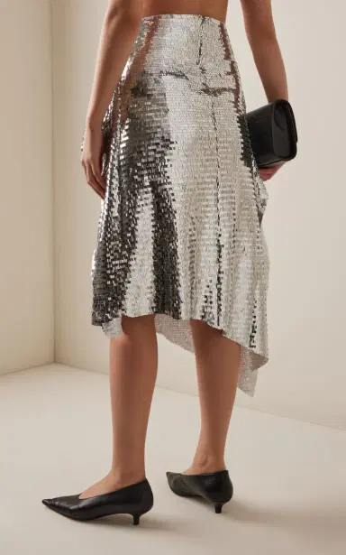 Niccolò Pasqualetti Collage Sequined Midi Skirt | Thumbnail 4 Niccolò Pasqualetti Collage Sequined Midi Skirt | Thumbnail 4