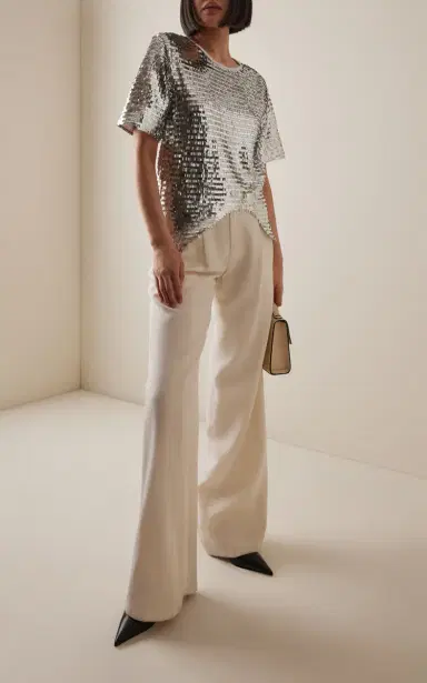 Niccolò Pasqualetti Onda Sequined Shirt | Thumbnail 2 Niccolò Pasqualetti Onda Sequined Shirt | Thumbnail 2