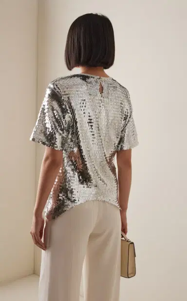 Niccolò Pasqualetti Onda Sequined Shirt | Thumbnail 4 Niccolò Pasqualetti Onda Sequined Shirt | Thumbnail 4