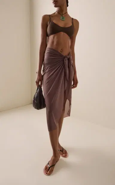 Meridian Swimwear Exclusive La Isla Meridian Maxi Sarong | Thumbnail 2 Meridian Swimwear Exclusive La Isla Meridian Maxi Sarong | Thumbnail 2