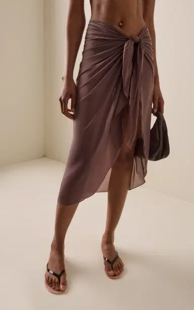 Meridian Swimwear Exclusive La Isla Meridian Maxi Sarong | Thumbnail 3 Meridian Swimwear Exclusive La Isla Meridian Maxi Sarong | Thumbnail 3