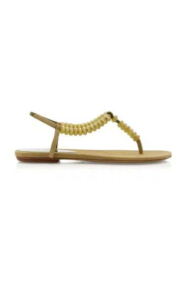 Le Monde Béryl Beaded Suede Sandals | Thumbnail 8 Le Monde Béryl Beaded Suede Sandals | Thumbnail 8