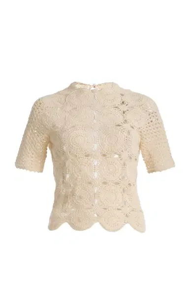 ESCVDO Siula Crocheted Cotton Top | Thumbnail 7 ESCVDO Siula Crocheted Cotton Top | Thumbnail 7