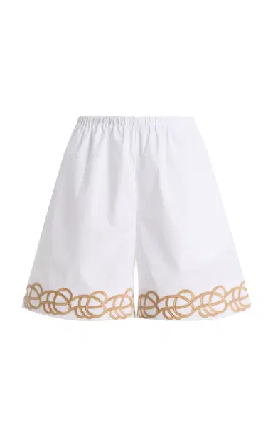 By Malene Birger Exclusive Siona Cotton Shorts | Thumbnail 1 By Malene Birger Exclusive Siona Cotton Shorts | Thumbnail 1