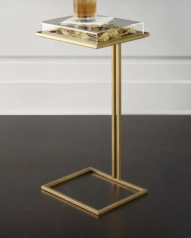 Tommy Mitchell Gilded Gingko Cocktail Table | Thumbnail 1 Tommy Mitchell Gilded Gingko Cocktail Table | Thumbnail 1