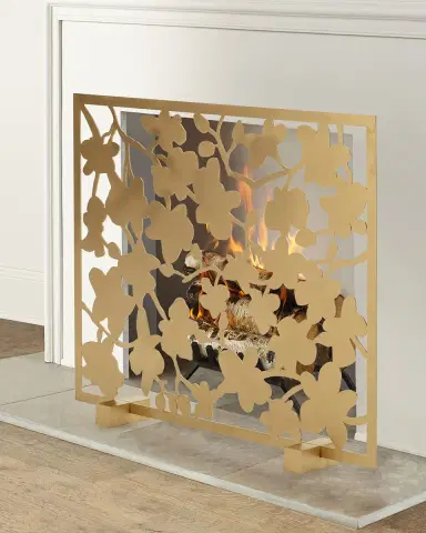 Tommy Mitchell Cherry Blossom Fireplace Screen | Thumbnail 1 Tommy Mitchell Cherry Blossom Fireplace Screen | Thumbnail 1