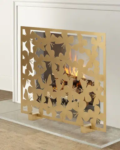 Tommy Mitchell Butterfly Fireplace Screen | Thumbnail 1 Tommy Mitchell Butterfly Fireplace Screen | Thumbnail 1