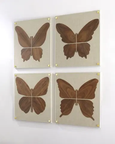 Tommy Mitchell Walnut Butterfly Artwork | Thumbnail 3 Tommy Mitchell Walnut Butterfly Artwork | Thumbnail 3
