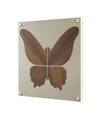 Tommy Mitchell Walnut Butterfly Artwork | Thumbnail 1 Tommy Mitchell Walnut Butterfly Artwork | Thumbnail 1