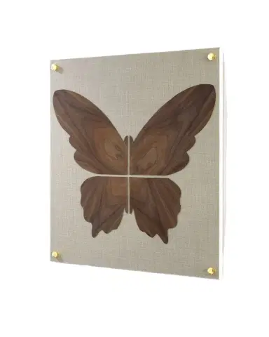 Tommy Mitchell Walnut Butterfly Artwork | Thumbnail 1 Tommy Mitchell Walnut Butterfly Artwork | Thumbnail 1