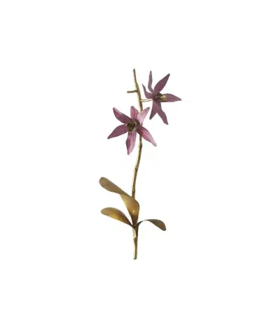 Tommy Mitchell "Gilded and Painted Orchid Study 3" Wall Decor | Thumbnail 1 Tommy Mitchell "Gilded and Painted Orchid Study 3" Wall Decor | Thumbnail 1