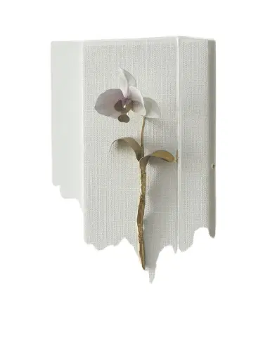 Tommy Mitchell "Gilded and Painted Orchid Study 4" Wall Decor | Thumbnail 1 Tommy Mitchell "Gilded and Painted Orchid Study 4" Wall Decor | Thumbnail 1